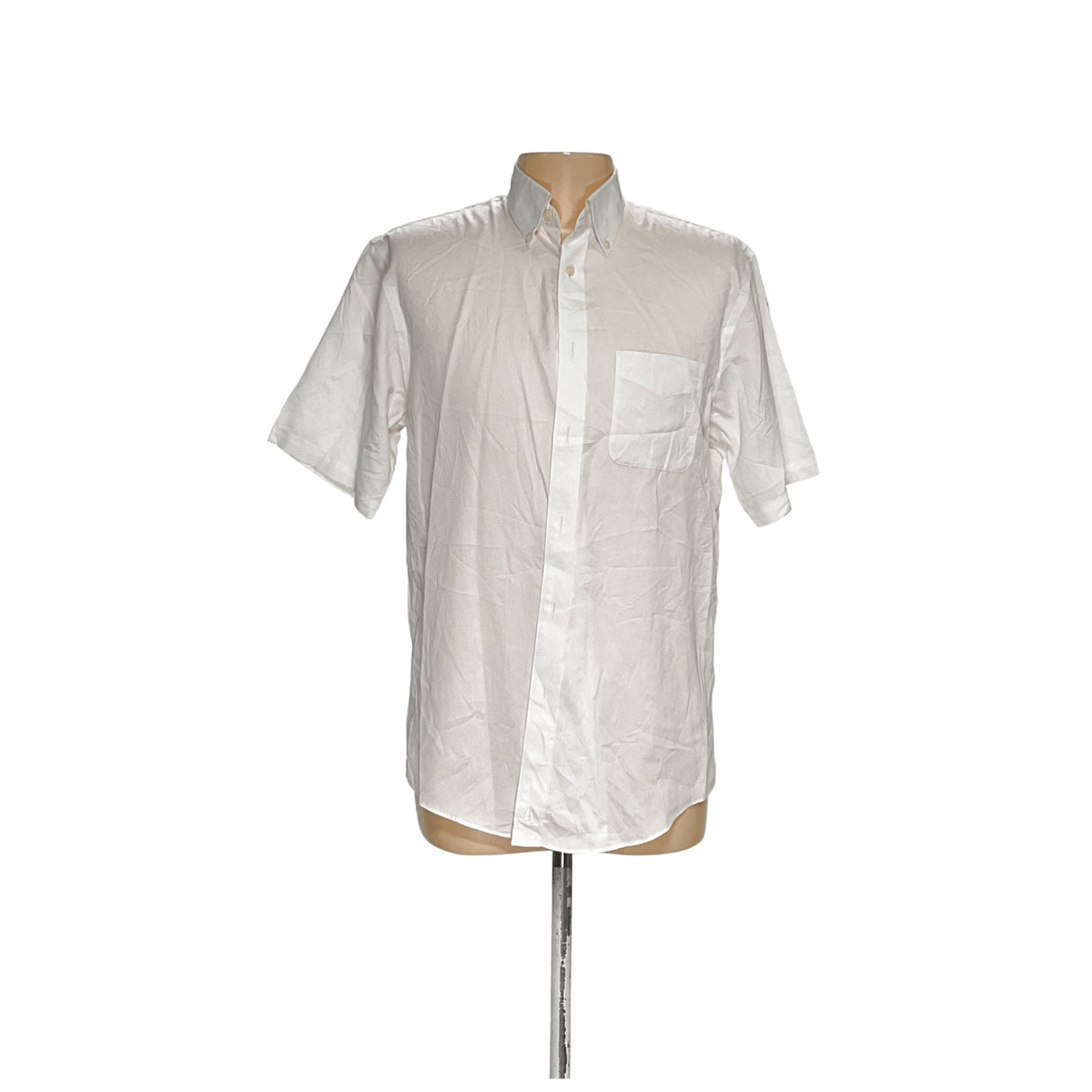 Nordstrom White Button-Down Shirt