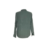 Madewell Men's Green Button-Down Shirt