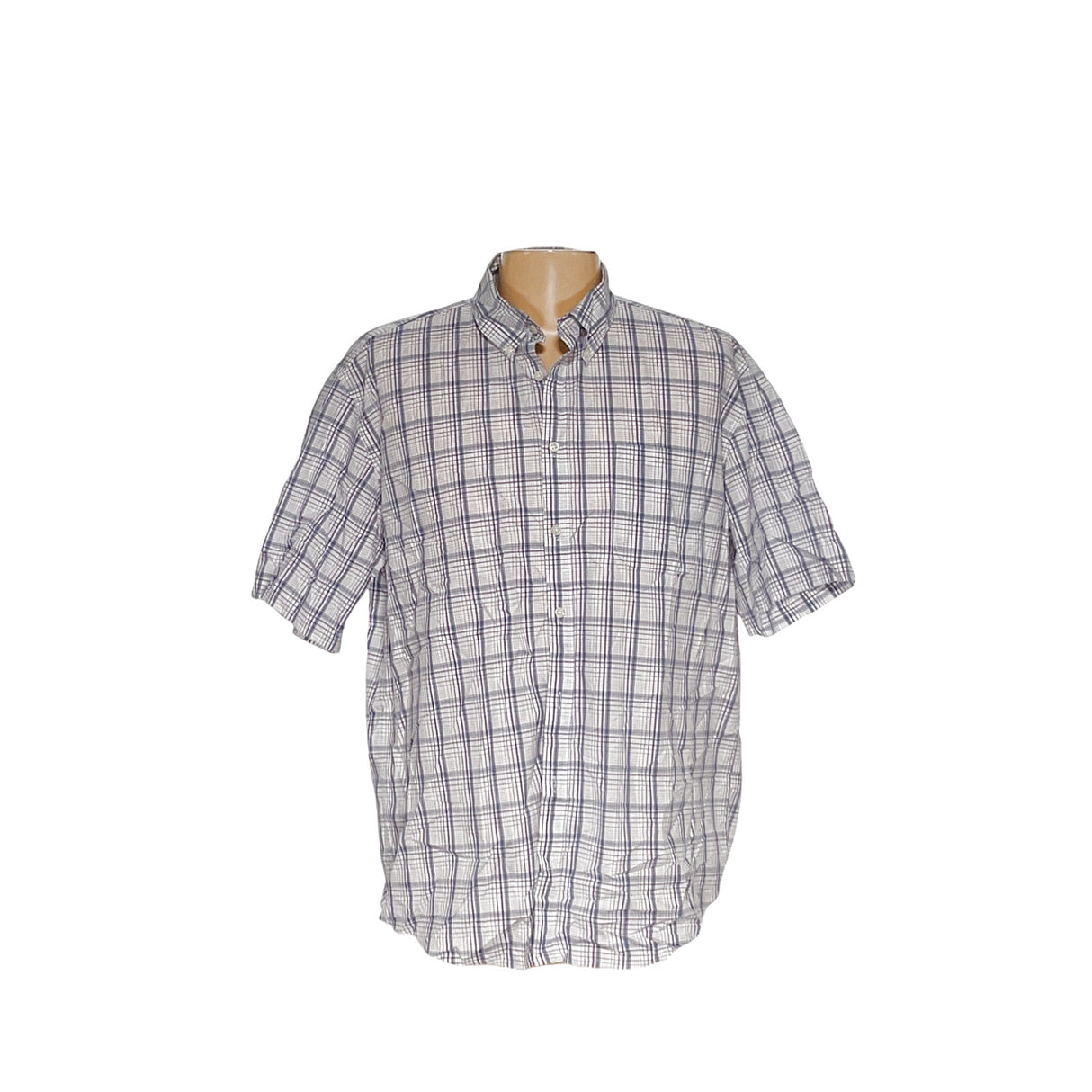 Men's Jos. A. Bank Plaid Short Sleeve Shirt