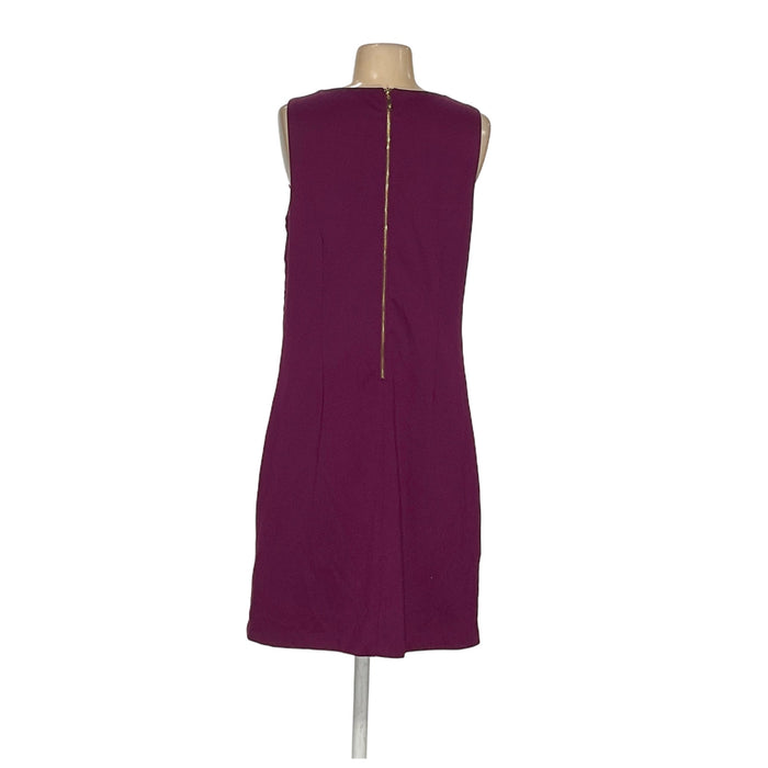 Jessica Simpson Purple Shift Midi Dress - Size 8