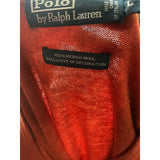 Polo Ralph Lauren Orange Wool Sweater - Men's L