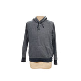 J. Crew Men's Blue Cotton Henley Sweater - Size L