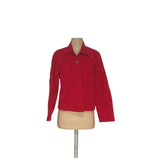 Chico's Red Cotton Basic Jacket