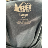 Men's REI Blue Cotton T-Shirt (L)