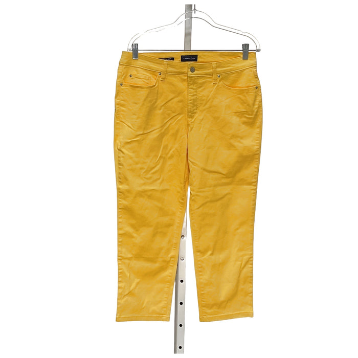 Charter Club Yellow Capri Pants