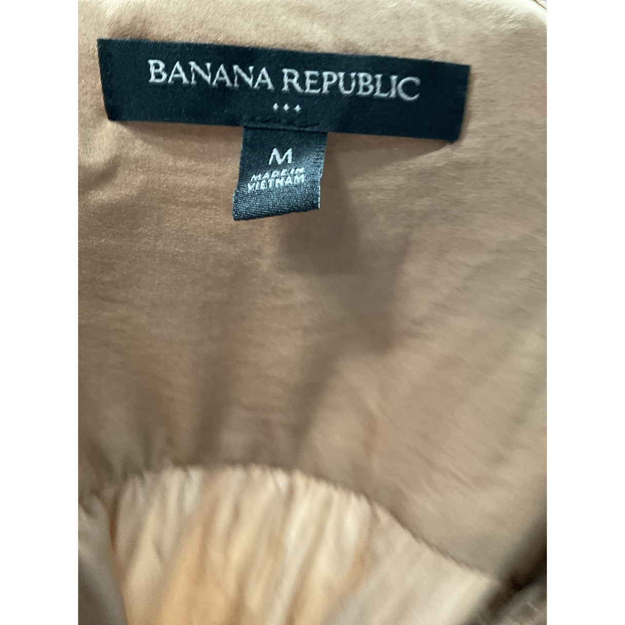 Banana Republic Beige Polyester Blouse - Women's Plus M