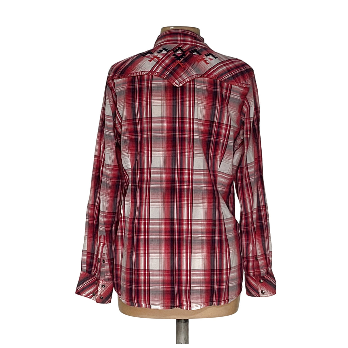 Ariat Women's Red Button-Up Top XL