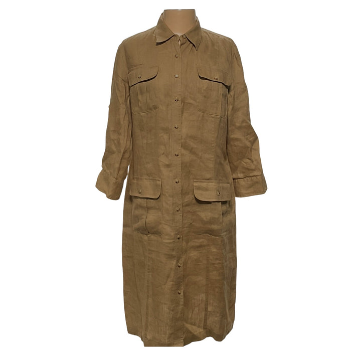 Lauren Ralph Lauren Beige Shirt Dress