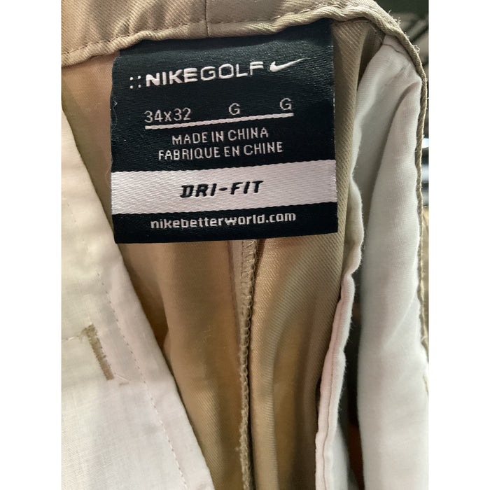 Nike Golf Beige Men's Ankle Pants - Size 34/32