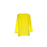 Talbots Yellow Cotton Knit Blouse