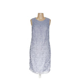 BR Blue Lace Sheath Dress, Size 8