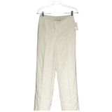 Tahari Cream Ankle Pants 12P