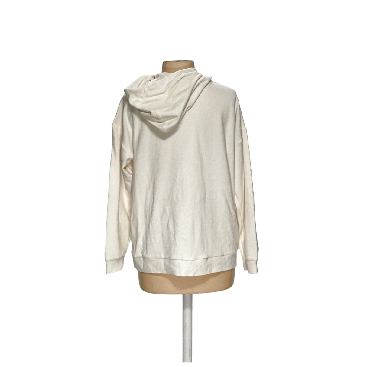 MARC NEW YORK Women's White Cotton Hoodie (L)