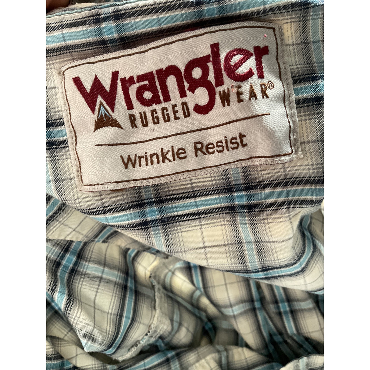 Multicolor Wrangler Dress Shirt - Size L