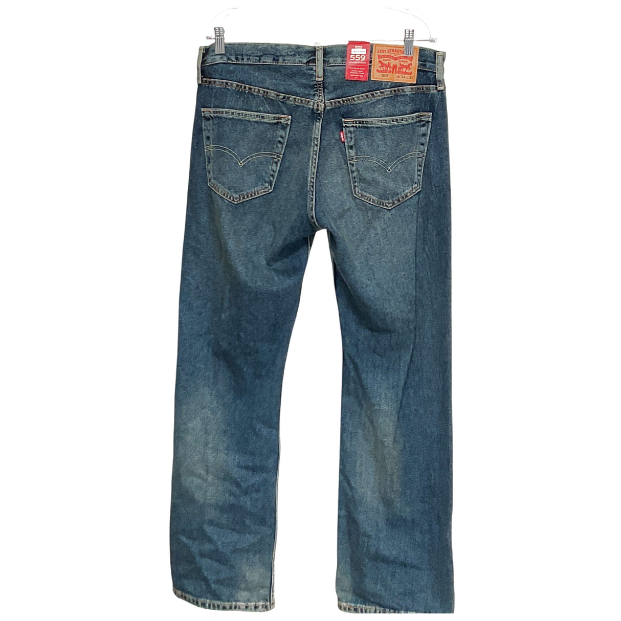 Levi's Men's Blue Cropped Jeans