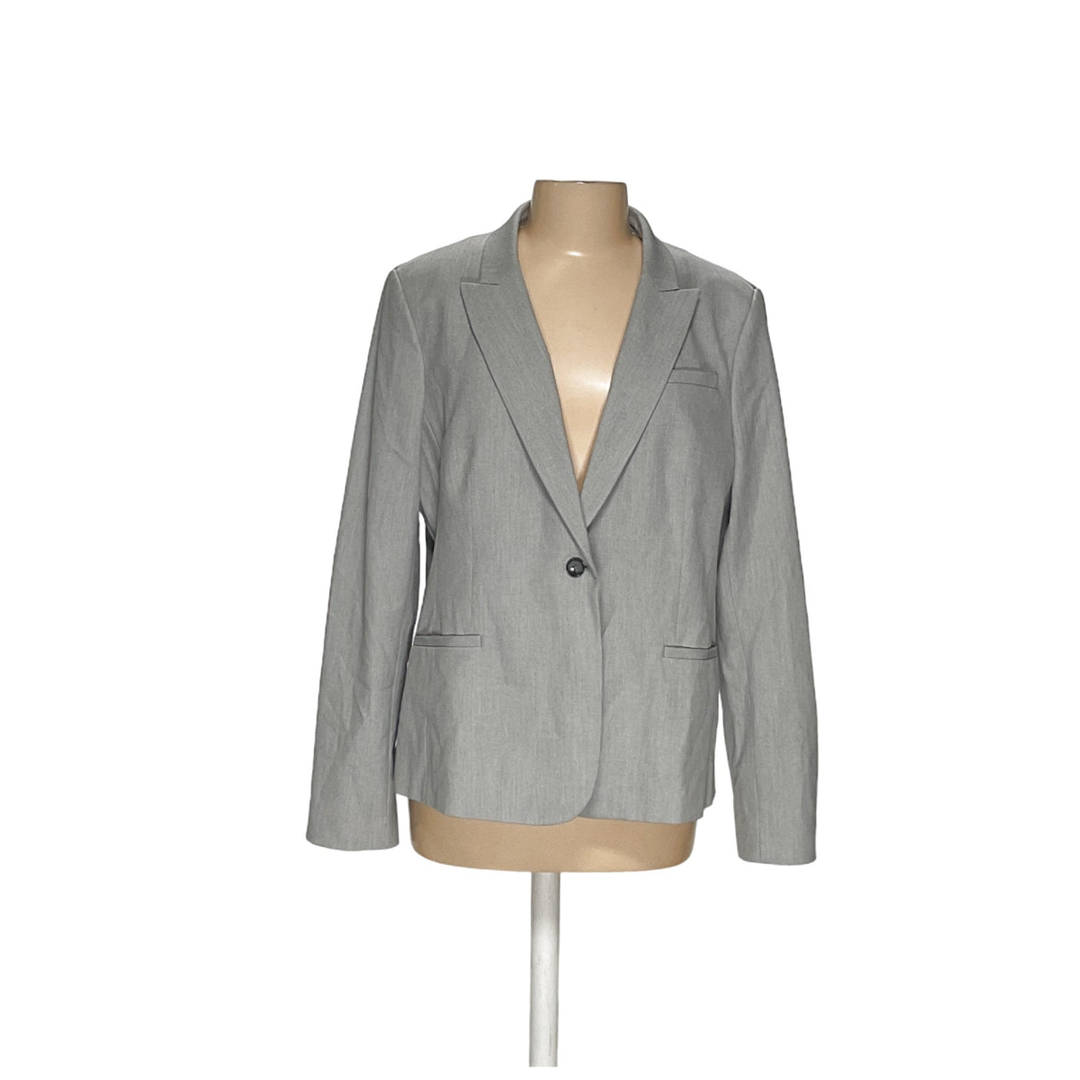 Banana Republic Gray Blazer - Women's Size 18