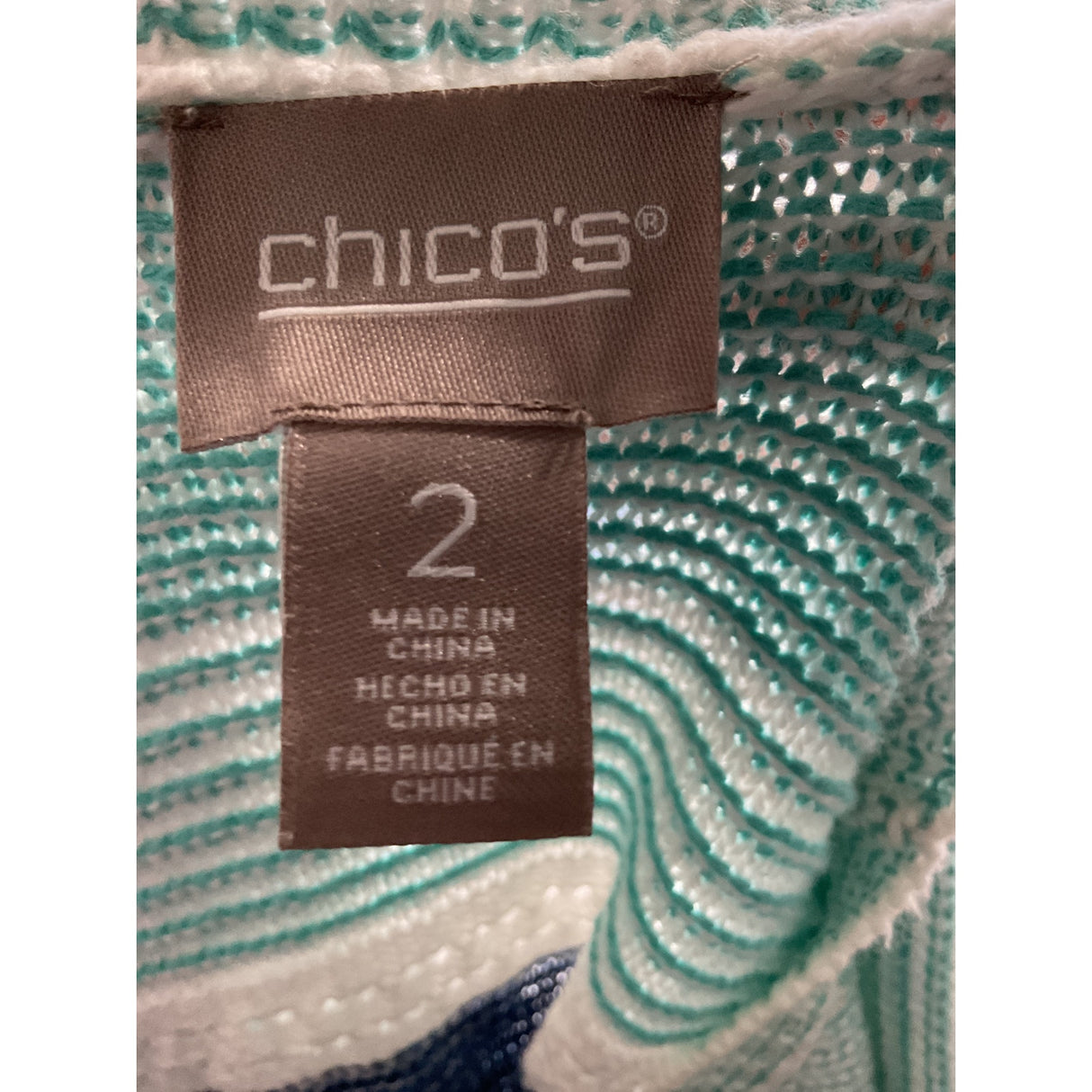 Chico's Multicolor Plus Size Sweater