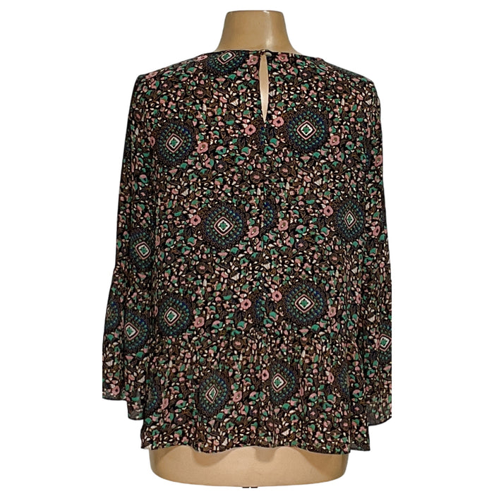 J. CREW Multicolor Blouse - Women's L