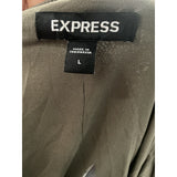 Express Green Women's Blouse, Size L