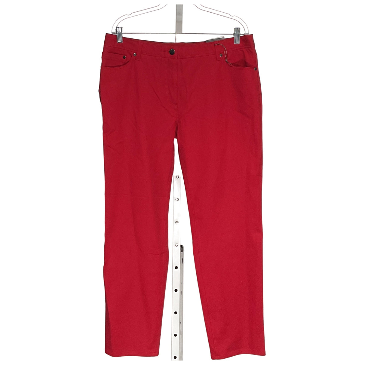 Chico's Red Ankle Pants