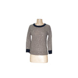 J. Crew Sequin Gray Pullover Sweater - Women's S