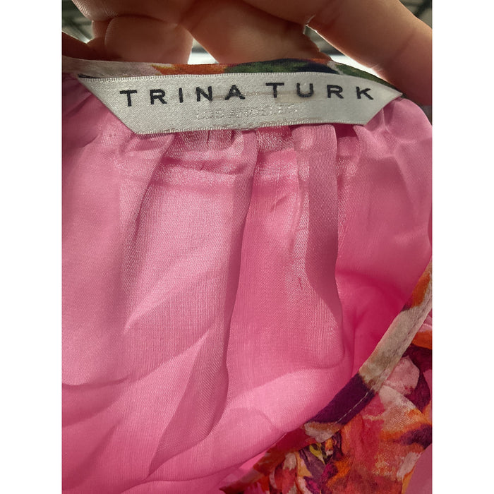 Trina Turk Pink Shift Dress - Size M