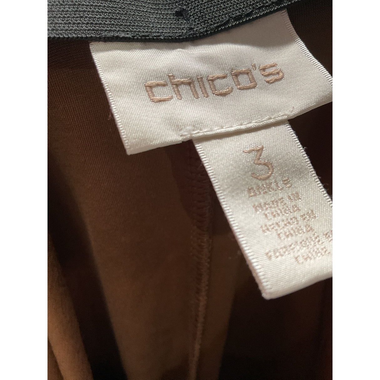 Chico's Ankle Pants - Brown - Size 3