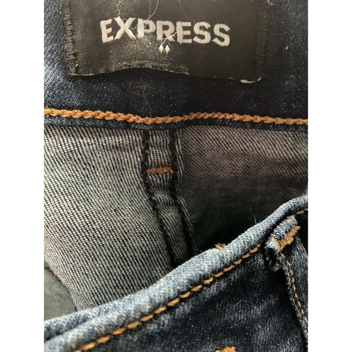 Express Blue Ankle Jeans - Women's Size 8R