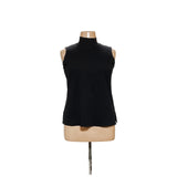 Isaac Mizrahi Black Tank Top - Women's L