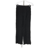 Soft Surroundings Black Rayon Ankle Pants XSP