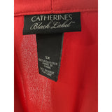 Catherines Orange 5X Cardigan Sweater