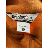 Columbia Orange Men's Henley Sweater