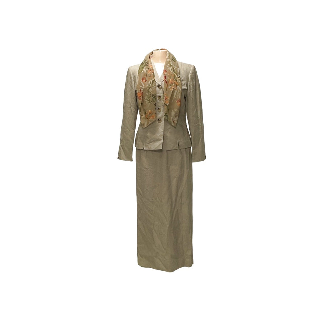 Kasper Brown Women's Outfit Set