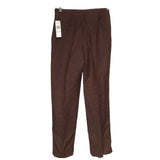 Kasper Women's Brown Linen/ Rayon Straight Pants