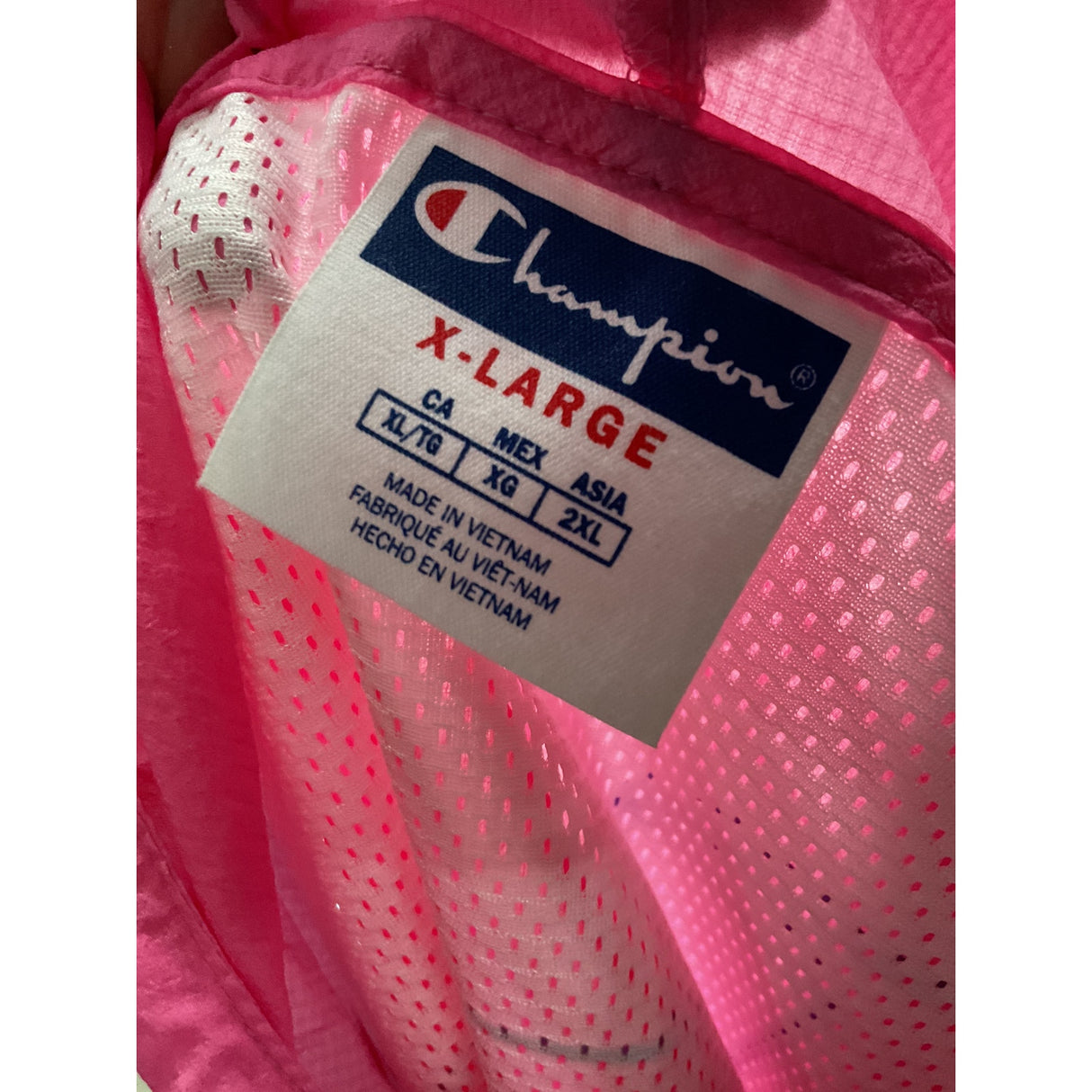 Champion Multicolor Women's Hooded Jacket XL