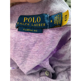 Polo Ralph Lauren Men's Purple Polo, Size M