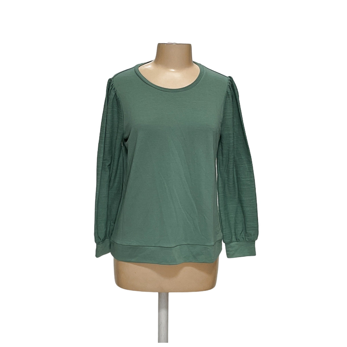 Chico's Green Sweatshirt - Size 1