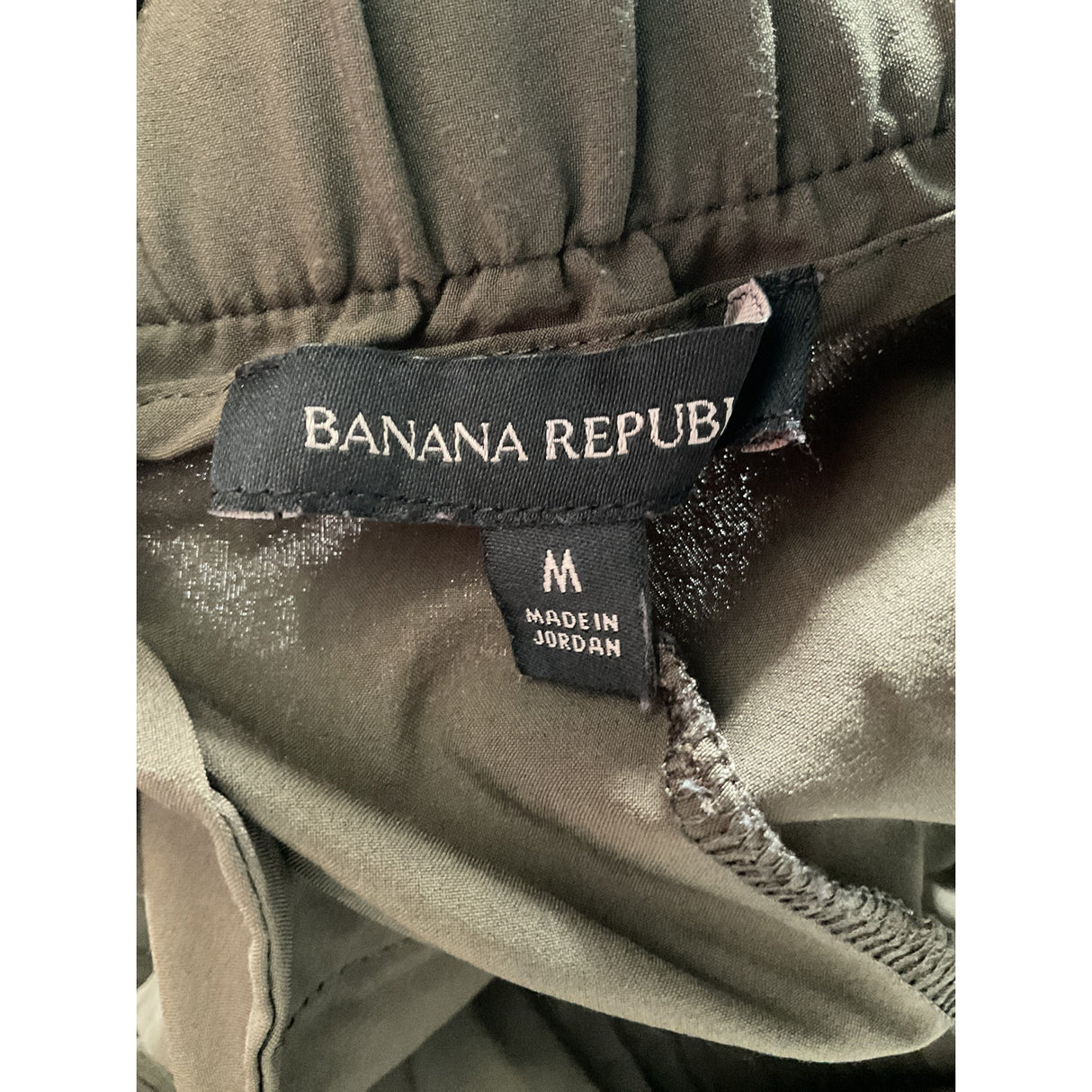 Banana Republic Women's Green Jogger Pants - Size M