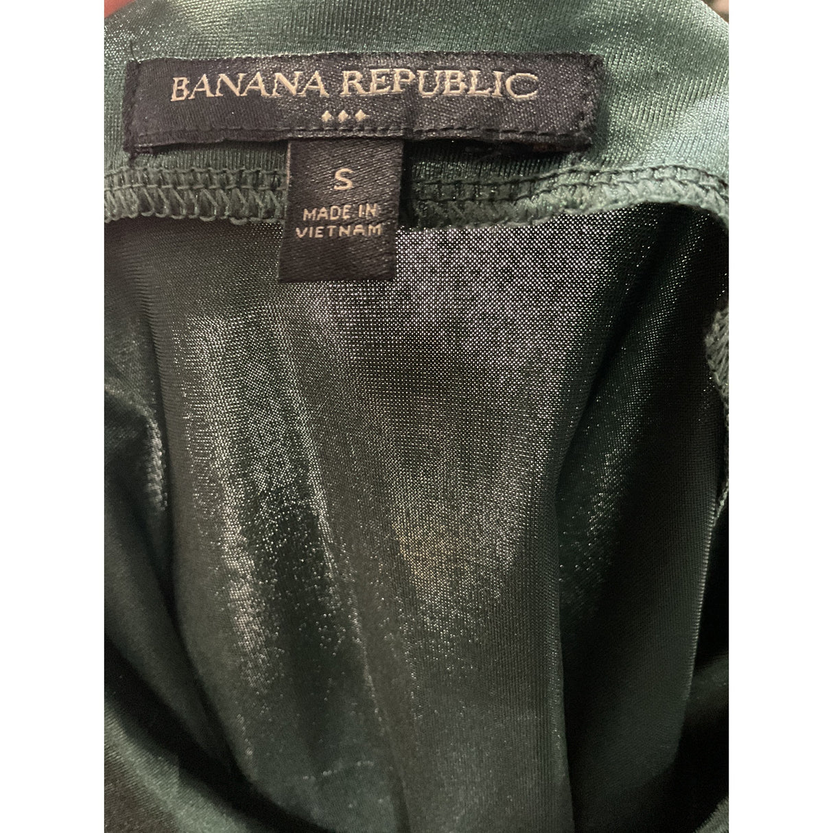 Banana Republic Green Polyester Sweater Women's Size S