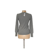 LOFT Gray Pullover Sweater M