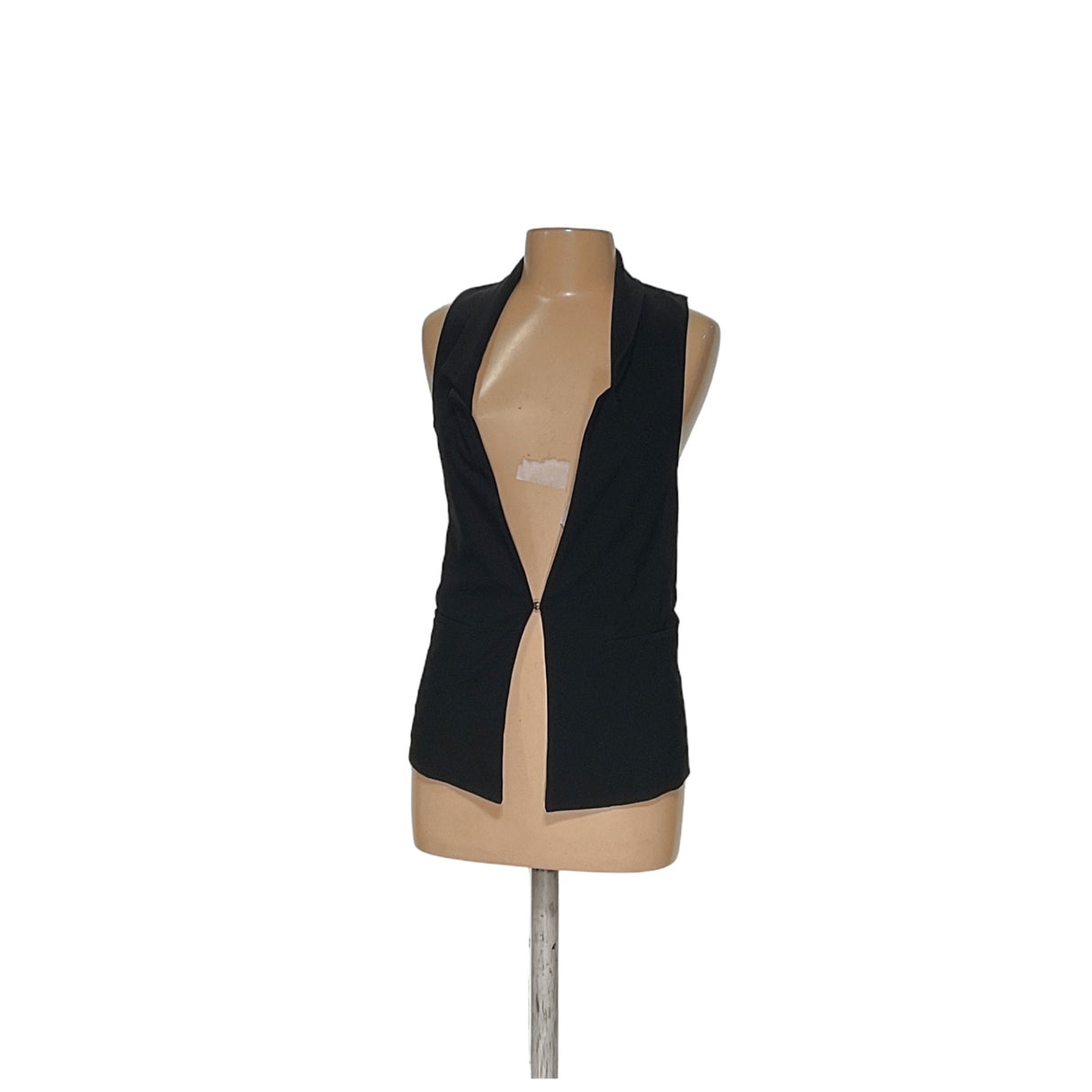 Express Women's Black Vest - Size 0