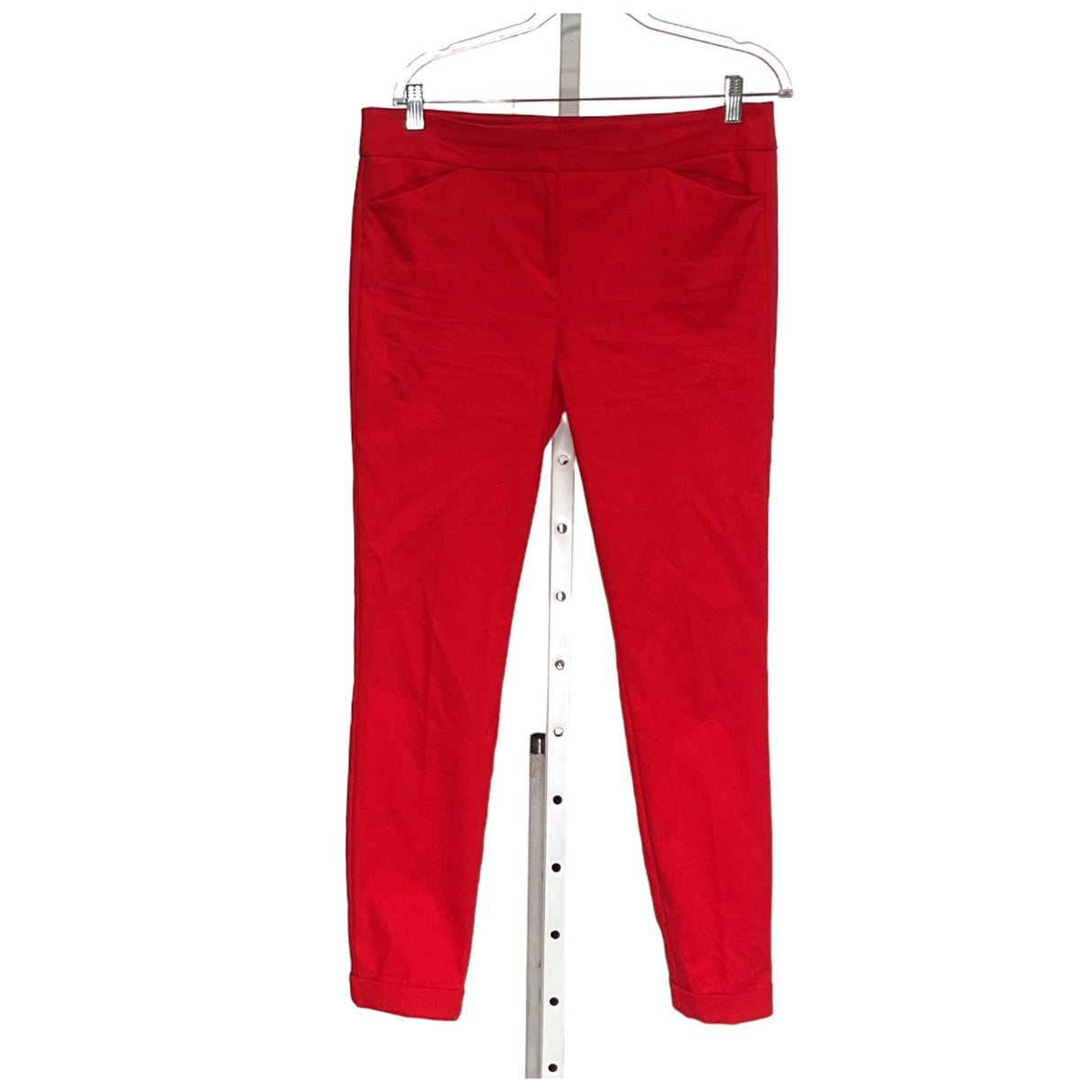 LOFT Red Ankle Pants Size 10