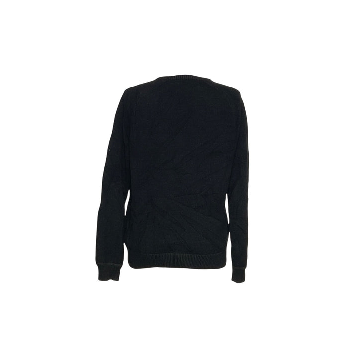 Polo Ralph Lauren Black Cotton Pullover Sweater