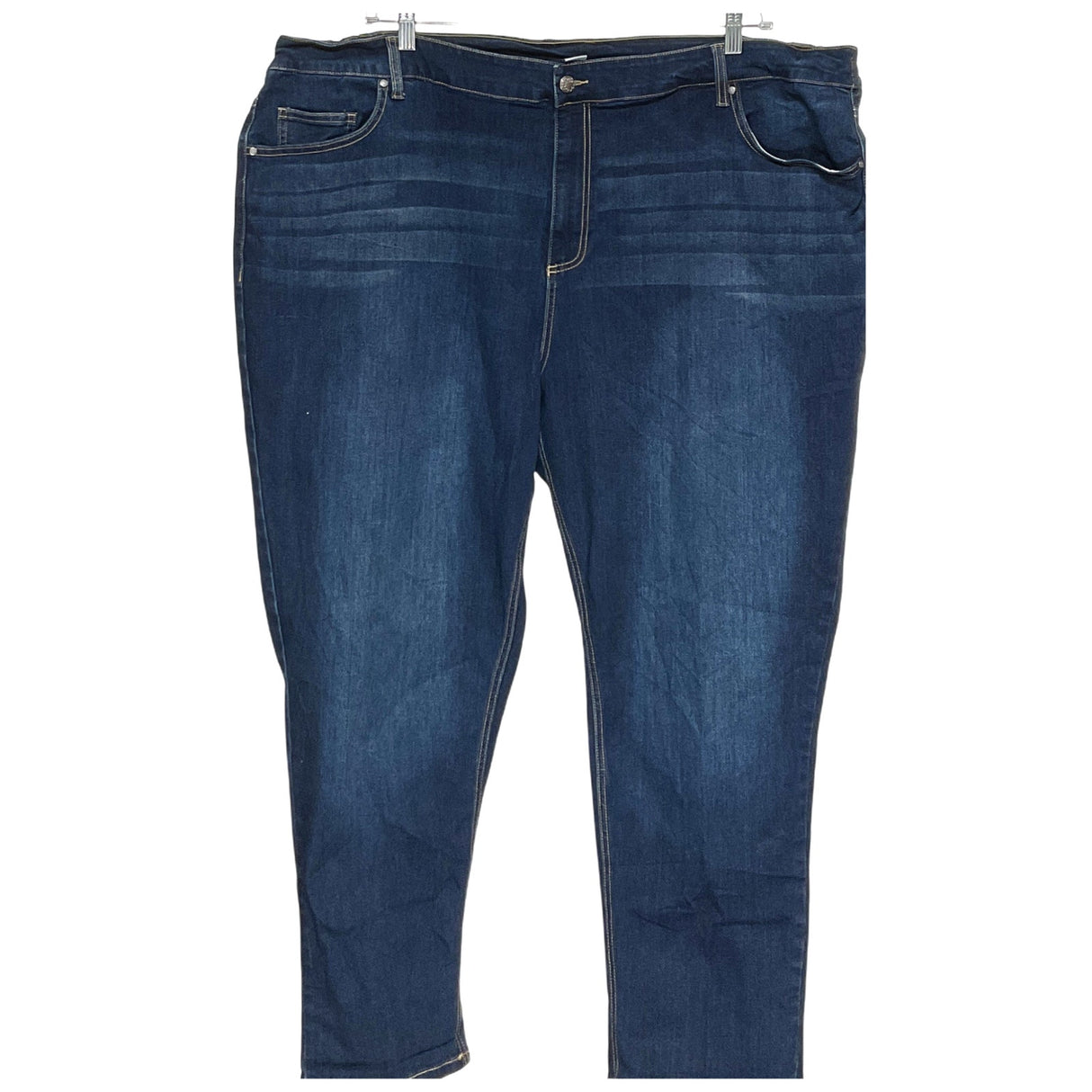 Catherines Blue Straight Leg Jeans - 28W