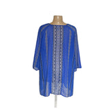 Catherines Blue Plus Size 4X Blouse