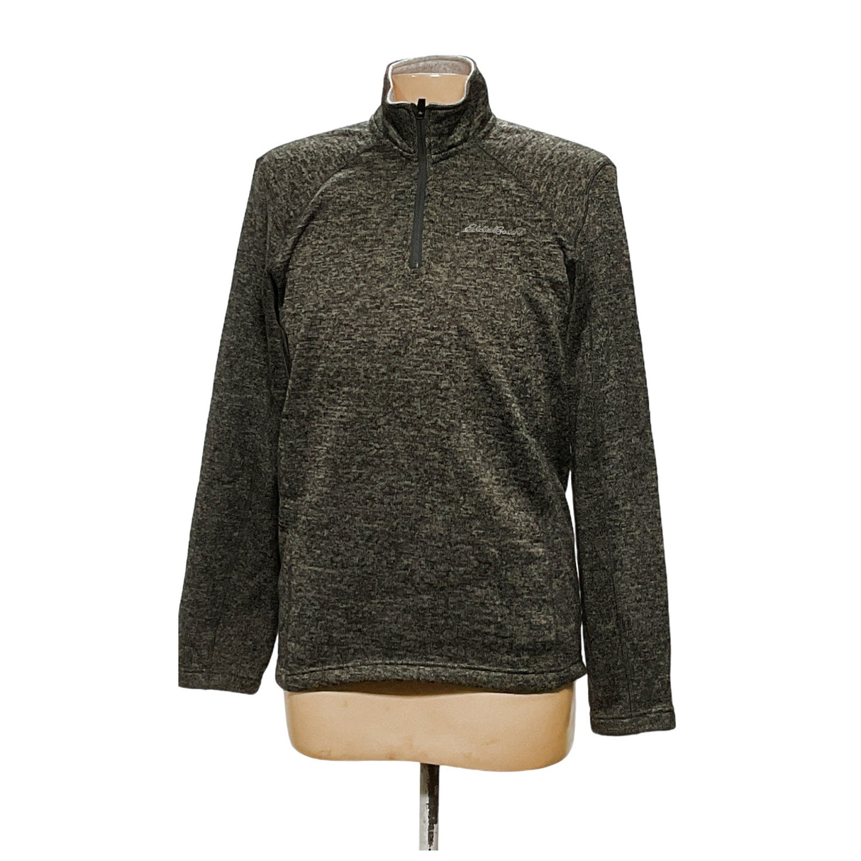 Eddie Bauer Gray Men's Henley Sweatshirt