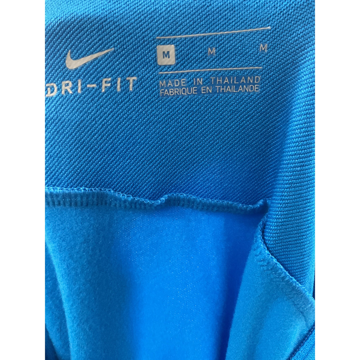 Nike Men's Blue Henley Sweatshirt