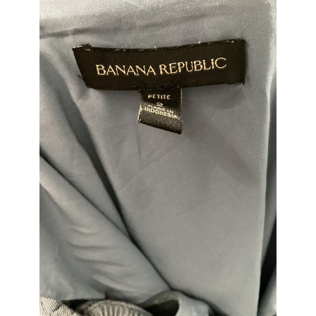 Banana Republic Petites Blue A-Line Dress