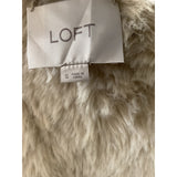 LOFT Beige Basic Jacket Vest - Women's S