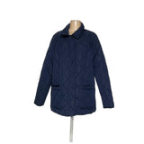 Isaac Mizrahi Blue Quilted Jacket